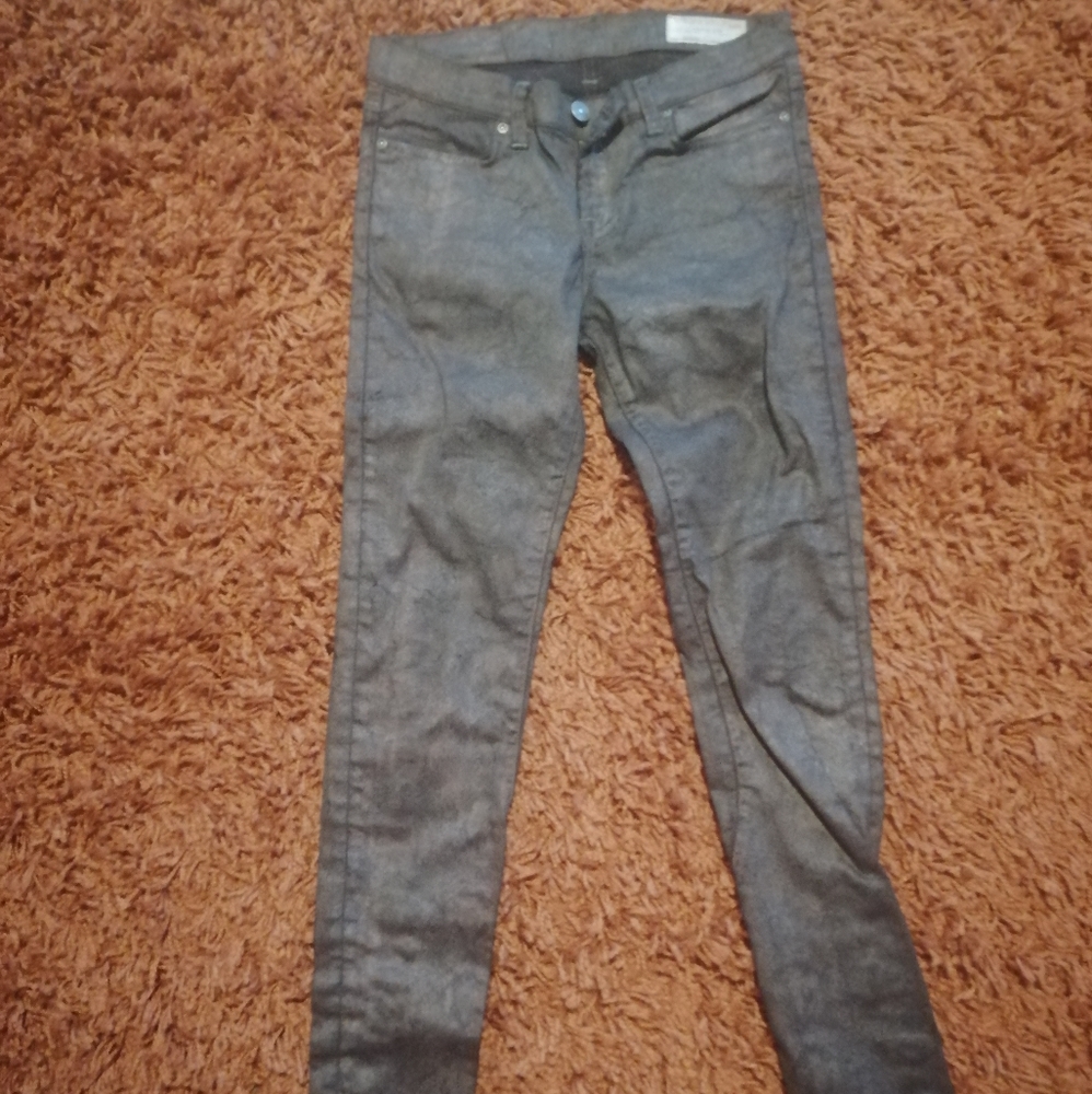 Allsaints Copper Snake Print jeans
